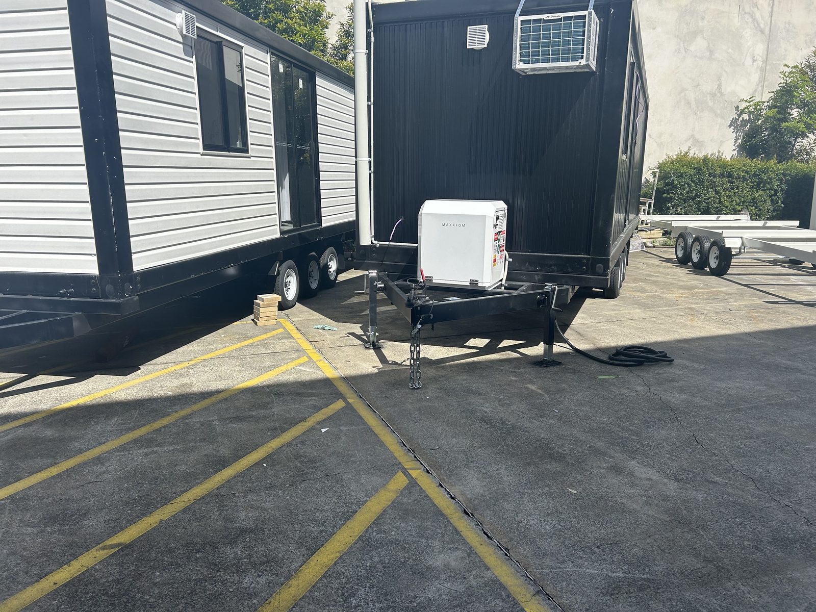Maxxiom PowerBox installed on a tiny home